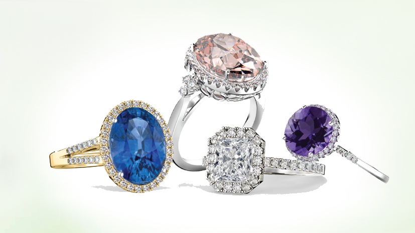 Different styles of Engagement Rings