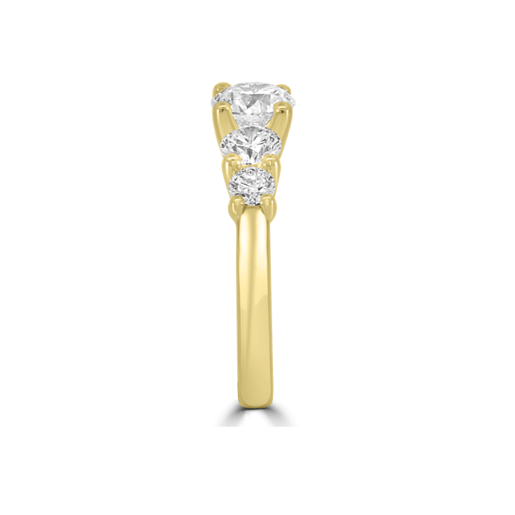 5 stone La Mer Engagement Ring