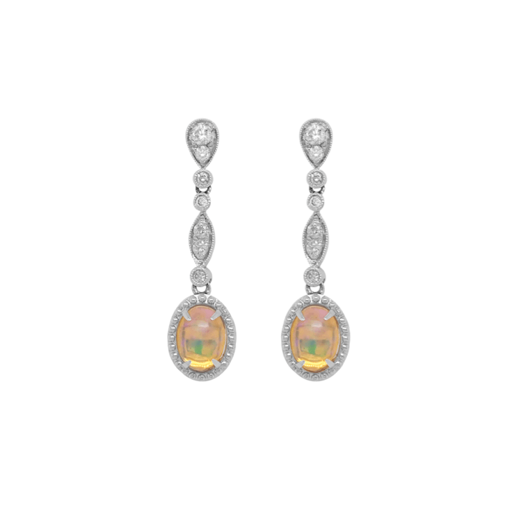 OPAL DANGLE EARRINGS