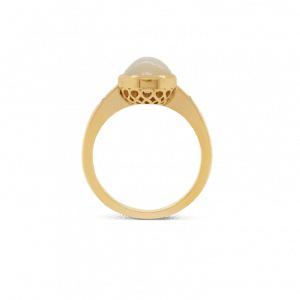 Oval Ethiopian Opal Gemstone Holi Ring-Gemstone Jewellery