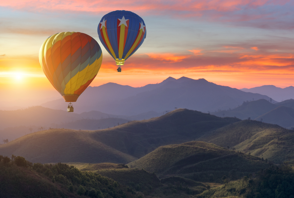 Bill Harrop’s Hot Air Balloon Safari, proposal spot