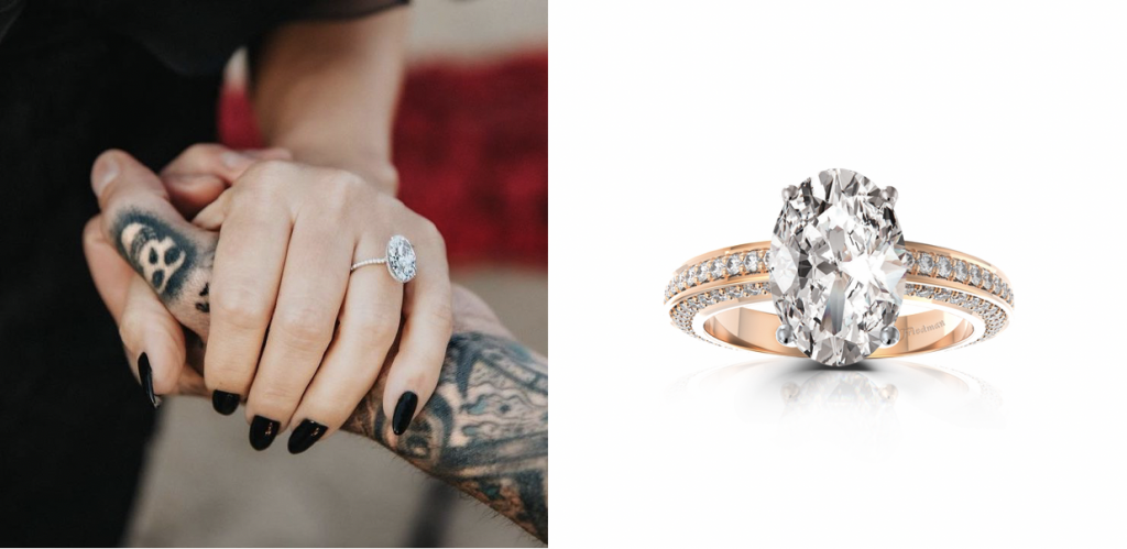 Kourtney Kardashian Engagement Ring