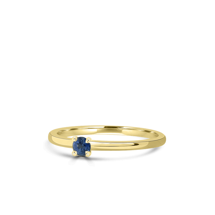 Blue Sapphire Stack Ring-gemstone jewellery