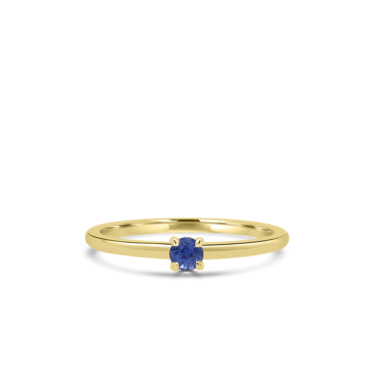 Blue Sapphire Stack Ring-gemstone jewellery