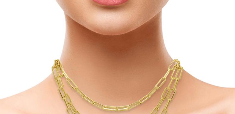 paperclip necklaces