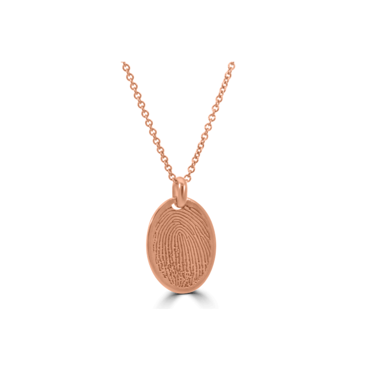 oval fingerprint pendant_gold jewellery