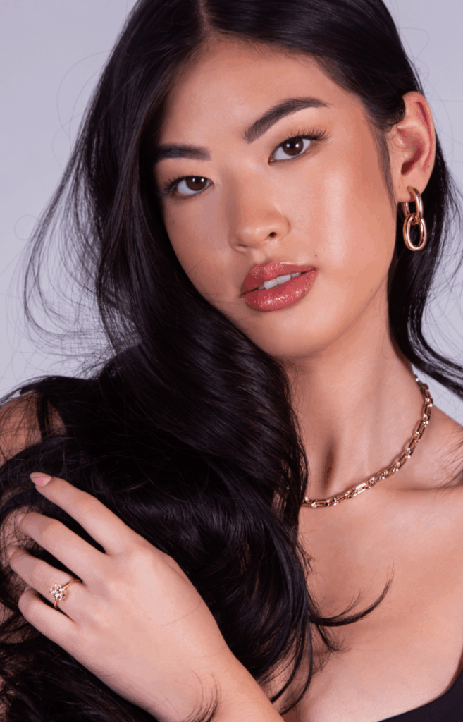 paperclip jewellery - gold jewellery
